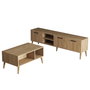 Hanah Home Set 1587-2076 de Muebles de Salón en Roble